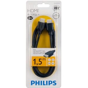 Takara Philips 1.5m High Speed 4 x 1080p Full HD HDMI Cable with Ethernet – 3D Ready High Definition Media Cable for TVs, Blu-ray, Laptops and More – Works with Philips, Sony, Samsung, LG and More, SWV2432W10 Takara Philips 1.5m High Speed 4 x 1080p Full HD HDMI Cable with Ethernet – 3D Ready High Definition Media Cable for TVs, Blu-ray, Laptops and More – Works with Philips, Sony, Samsung, LG and More, SWV2432W10