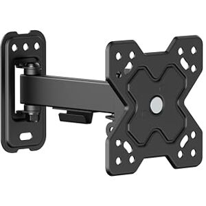 PureMounts TV Monitor Wall Mount Tilting and Pivoting Universal Bracket Max. VESA 100 x 100 mm for 13-32 Inch Television Monitor up to 20 kg Black PureMounts TV Monitor Wall Mount Tilting and Pivoting Universal Bracket Max. VESA 100 x 100 mm for 13-32 Inch Television Monitor up to 20 kg Black