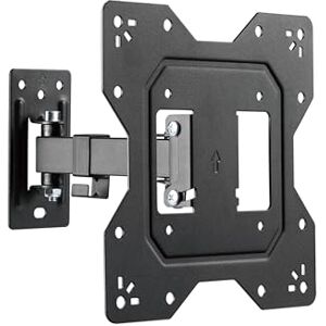 PureMounts TV Wall Mount, Tilting and Swivelling Universal Bracket Max. VESA 200 x 200 mm for 23-43 Inch Flat & Curved Heel Monitor up to 30 kg, Black PureMounts TV Wall Mount, Tilting and Swivelling Universal Bracket Max. VESA 200 x 200 mm for 23-43 Inch Flat & Curved Heel Monitor up to 30 kg, Black
