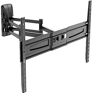 Meliconi SPACE SYSTEM DUALMOTION 600 EASY, Wall Mount with Double Arm and Double Rotation for Flat Screen TVs from 40 to 82 Inches, VESA 300-400-600, Load Capacity 45 kg, Made in Italy, Black Meliconi SPACE SYSTEM DUALMOTION 600 EASY, Wall Mount with Double Arm and Double Rotation for Flat Screen TVs from 40 to 82 Inches, VESA 300-400-600, Load Capacity 45 kg, Made in Italy, Black