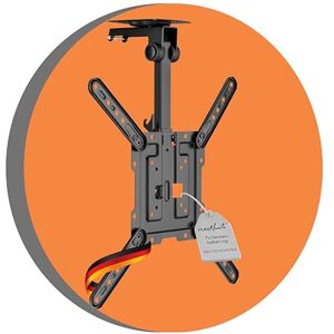 PureMounts TV Ceiling Mount for TVs, Suitable for 23-55 Inches, Foldable, Height-Adjustable, Swivelling, Tilting, up to VESA 400 x 400, Black PureMounts TV Ceiling Mount for TVs, Suitable for 23-55 Inches, Foldable, Height-Adjustable, Swivelling, Tilting, up to VESA 400 x 400, Black