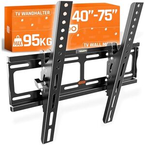 RICOO TV Wall Bracket Mount tilt and flat approx 32-65 Inch LED LCD OLED Screens R09 Universal for VESA 200x200-400x400 Black RICOO TV Wall Bracket Mount tilt and flat approx 32-65 Inch LED LCD OLED Screens R09 Universal for VESA 200x200-400x400 Black