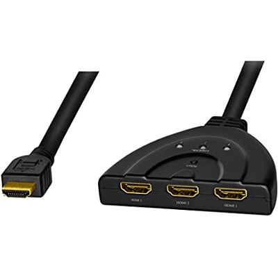 Logilink HD0040 HDMI Splitter/Switch, Bidirekt 1x3/3x1 Port, 4K/30 Hz, Pigtail Logilink HD0040 HDMI Splitter/Switch, Bidirekt 1x3/3x1 Port, 4K/30 Hz, Pigtail