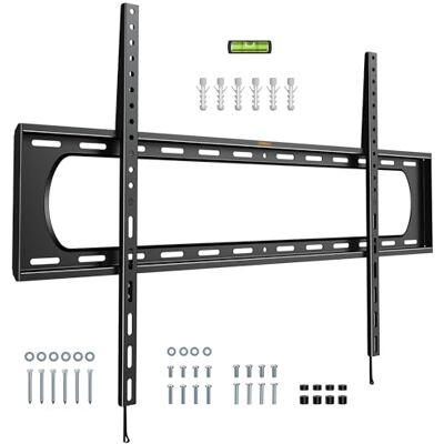 VonHaus TV Wall Bracket for 60-120" Screens, Ultra-Slim TV Bracket with Spirit Level, Flat to Wall Mount, 120kg Capacity, Max VESA: 900x600mm VonHaus TV Wall Bracket for 60-120" Screens, Ultra-Slim TV Bracket with Spirit Level, Flat to Wall Mount, 120kg Capacity, Max VESA: 900x600mm