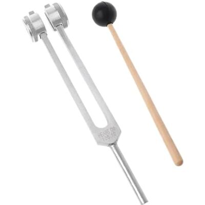 XPJYUA Meditation Fork 136.1Hz Stainless Steel Tuning Fork Weighted Tuning Energy Fork Instruments Tuner Device XPJYUA Meditation Fork 136.1Hz Stainless Steel Tuning Fork Weighted Tuning Energy Fork Instruments Tuner Device