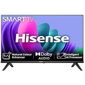 Hisense 32 Inch Smart TV 32E4NTUK HD Resolution, Natural Colour Enhancer, DTS Virtual:X & Dolby Audio, AI Sports Mode, VIDAA OS with Youtube, Netflix and Disney+ and Freeview Play (2024 Model) Hisense 32 Inch Smart TV 32E4NTUK HD Resolution, Natural Colour Enhancer, DTS Virtual:X & Dolby Audio, AI Sports Mode, VIDAA OS with Youtube, Netflix and Disney+ and Freeview Play (2024 Model)