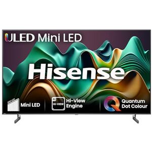 Hisense 65 Inch 4K Mini-LED TV 65U6NQTUK Quantum Dot Colour, Dolby Vision Atmos, Hi-View Engine, FilmMaker Mode, Vidaa OS with Voice Control, Freely, Youtube, Netflix and Disney+ (2024 Model) Hisense 65 Inch 4K Mini-LED TV 65U6NQTUK Quantum Dot Colour, Dolby Vision Atmos, Hi-View Engine, FilmMaker Mode, Vidaa OS with Voice Control, Freely, Youtube, Netflix and Disney+ (2024 Model)