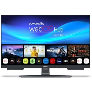 Cello 22 inch Smart Frameless TV C2224WSH, Mains Powered, WebOS by LG, Freeview Play, FreeSat, Bluetooth, Pitch Perfect Speakers, UK Made, Ideal for Kitchen, Bedroom or Small Spaces Cello 22 inch Smart Frameless TV C2224WSH, Mains Powered, WebOS by LG, Freeview Play, FreeSat, Bluetooth, Pitch Perfect Speakers, UK Made, Ideal for Kitchen, Bedroom or Small Spaces