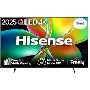 Hisense 85" 85E78QTUK PRO 144Hz QLED Smart AI TV Hi-View AI Engine, 144Hz Game Mode PRO, Dolby Atmos, Quantum Dot Colour with Freely, Disney +, YouTube, Netflix Hisense 85" 85E78QTUK PRO 144Hz QLED Smart AI TV Hi-View AI Engine, 144Hz Game Mode PRO, Dolby Atmos, Quantum Dot Colour with Freely, Disney +, YouTube, Netflix