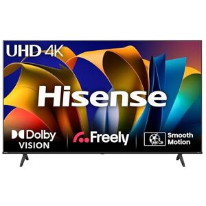 Hisense 50 Inch 4K Smart TV 50E6NTUK Dolby Vision, Game Mode PLUS with 60Hz VRR ALLM, Smooth Motion, AI Sports Mode, Vidaa OS with Freely, Youtube, Netflix and Disney+ & Now TV (2024 Model) Hisense 50 Inch 4K Smart TV 50E6NTUK Dolby Vision, Game Mode PLUS with 60Hz VRR ALLM, Smooth Motion, AI Sports Mode, Vidaa OS with Freely, Youtube, Netflix and Disney+ & Now TV (2024 Model)