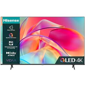 Hisense 55 Inch QLED Smart TV 55E7KQTUK Quantum Dot Colour, 60Hz VRR, Dolby Vision, Bluetooth&HDMI, Share to TV, VIDAA Smart TV, and Youtube, Freeview Play, Netflix and Disney+ (2023 Model) Hisense 55 Inch QLED Smart TV 55E7KQTUK Quantum Dot Colour, 60Hz VRR, Dolby Vision, Bluetooth&HDMI, Share to TV, VIDAA Smart TV, and Youtube, Freeview Play, Netflix and Disney+ (2023 Model)