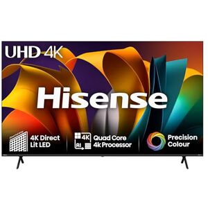 Hisense 85 Inch 4K Smart TV 85A6NTUK Dolby Vision, Game Mode PLUS with 60Hz VRR ALLM, Smooth Motion, AI Sports Mode, Vidaa OS with Freely, Youtube, Netflix and Disney+ & Now TV (2024 Model) Hisense 85 Inch 4K Smart TV 85A6NTUK Dolby Vision, Game Mode PLUS with 60Hz VRR ALLM, Smooth Motion, AI Sports Mode, Vidaa OS with Freely, Youtube, Netflix and Disney+ & Now TV (2024 Model)