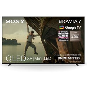Sony BRAVIA 7 QLED (XR l Mini LED), K55XR70, 55 Inch 4K HDR Google Smart TV, Gaming Features for PlayStation 5, IMAX Enhanced, Dolby Vision Atmos, Chromecast, AirPlay, 120Hz, 5 Year Warranty Sony BRAVIA 7 QLED (XR l Mini LED), K55XR70, 55 Inch 4K HDR Google Smart TV, Gaming Features for PlayStation 5, IMAX Enhanced, Dolby Vision Atmos, Chromecast, AirPlay, 120Hz, 5 Year Warranty