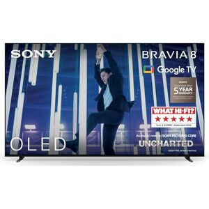 Sony BRAVIA 8 OLED, K65XR80, 65 Inch 4K HDR Google Smart TV, Gaming Features for PlayStation 5 and IMAX Enhanced, Dolby Vision Atmos, Chromecast, Apple AirPlay, 120Hz, 5 Year Warranty Sony BRAVIA 8 OLED, K65XR80, 65 Inch 4K HDR Google Smart TV, Gaming Features for PlayStation 5 and IMAX Enhanced, Dolby Vision Atmos, Chromecast, Apple AirPlay, 120Hz, 5 Year Warranty