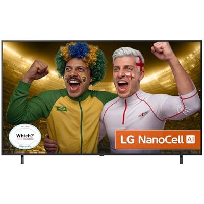 LG 75NANO90A6B, 75 Inch Nano AI 4K Smart TV, webOS 25 Platform, AI Concierge, Alpha 7 AI Processor 4K Gen8, Game Optimiser, ALLM, 60 Hz, 2025 LG 75NANO90A6B, 75 Inch Nano AI 4K Smart TV, webOS 25 Platform, AI Concierge, Alpha 7 AI Processor 4K Gen8, Game Optimiser, ALLM, 60 Hz, 2025