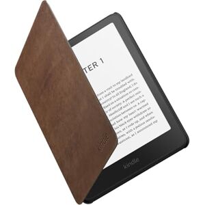 Amazon Kindle Paperwhite and Kindle Colorsoft Case, Lightweight and Water-Safe, Foldable Protective Cover – Premium Leather Amazon Kindle Paperwhite and Kindle Colorsoft Case, Lightweight and Water-Safe, Foldable Protective Cover – Premium Leather