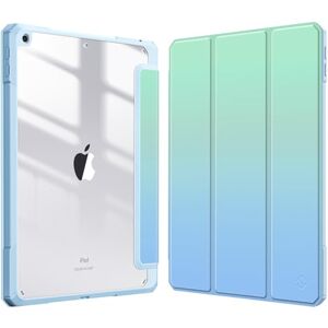 FINTIE Hybrid Case Compatible with iPad 9th / 8th / 7th Generation (2021/2020/2019) 10.2 inch Shockproof Cover with Clear Back Shell w/Pencil Holder, Auto Wake/Sleep, Seaside Ombre FINTIE Hybrid Case Compatible with iPad 9th / 8th / 7th Generation (2021/2020/2019) 10.2 inch Shockproof Cover with Clear Back Shell w/Pencil Holder, Auto Wake/Sleep, Seaside Ombre