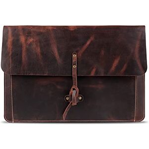 LONDO OTTO501 Real Grain Leather MacBook Pro Case with Front Pocket & Flap Closure (Cinnamon, 13 Inches) LONDO OTTO501 Real Grain Leather MacBook Pro Case with Front Pocket & Flap Closure (Cinnamon, 13 Inches)