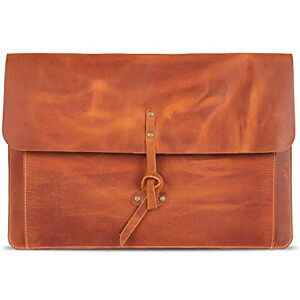 LONDO OTTO505 Real Grain Leather MacBook Pro Case with Front Pocket & Flap Closure (Camel, 15 16 Inches) LONDO OTTO505 Real Grain Leather MacBook Pro Case with Front Pocket & Flap Closure (Camel, 15 16 Inches)