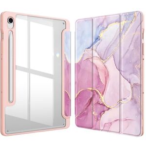 FINTIE Hybrid Slim Case for Samsung Galaxy Tab S9 FE 10.9 Inch/Galaxy Tab S9 11 Inch 2023 with S Pen Holder, Shockproof Cover with Clear Transparent Back Shell, Auto Wake/Sleep, Dreamy Marble FINTIE Hybrid Slim Case for Samsung Galaxy Tab S9 FE 10.9 Inch/Galaxy Tab S9 11 Inch 2023 with S Pen Holder, Shockproof Cover with Clear Transparent Back Shell, Auto Wake/Sleep, Dreamy Marble