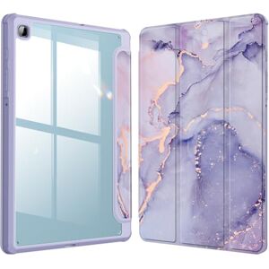 FINTIE Hybrid Slim Case for Samsung Galaxy Tab S6 Lite 10.4 inch 2024/2022/2020 with S Pen Holder, Shockproof Case with Clear Transparent Backing, Lilac Marble FINTIE Hybrid Slim Case for Samsung Galaxy Tab S6 Lite 10.4 inch 2024/2022/2020 with S Pen Holder, Shockproof Case with Clear Transparent Backing, Lilac Marble