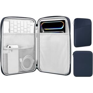 MoKo 9-11 Inch Tablet Sleeve Case, Fits iPad air 5/4 10.9" 2022, iPad Pro 11 M2 2022-2018, iPad 10th 10.9 2022, Galaxy Tab S8/A8/A7 2022, Protective Bag Carrying Case with Pocket, Indigo MoKo 9-11 Inch Tablet Sleeve Case, Fits iPad air 5/4 10.9" 2022, iPad Pro 11 M2 2022-2018, iPad 10th 10.9 2022, Galaxy Tab S8/A8/A7 2022, Protective Bag Carrying Case with Pocket, Indigo