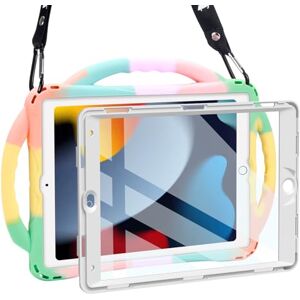 TOPESCT Kids Case for 10.2" iPad 9th/8th/7th Gen Made of Kid-Friendly Silicone, with Built-in Screen Protector, Shockproof Handle Stand Case for iPad 9/8/7 Gen 10.2 inch TOPESCT Kids Case for 10.2" iPad 9th/8th/7th Gen Made of Kid-Friendly Silicone, with Built-in Screen Protector, Shockproof Handle Stand Case for iPad 9/8/7 Gen 10.2 inch