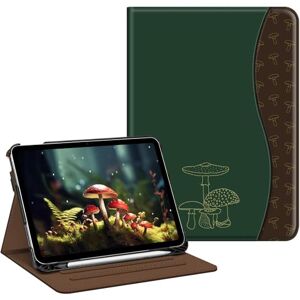 FINTIE Case for iPad (A16) 11th Generation 11 Inch (2025), iPad 10th Generation 10.9 Inch (2022), Multi-Angle Viewing Stand Cover w/Pencil Holder & Pocket, Auto Sleep/Wake, Mushroom FINTIE Case for iPad (A16) 11th Generation 11 Inch (2025), iPad 10th Generation 10.9 Inch (2022), Multi-Angle Viewing Stand Cover w/Pencil Holder & Pocket, Auto Sleep/Wake, Mushroom