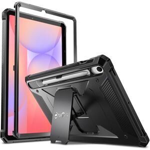 FINTIE Shockproof Case for Samsung Galaxy Tab S10 FE 2025/ S9 FE 10.9 Inch/ S9 11 Inch, Tuatara Rugged Unibody Hybrid Full Protective Bumper Kickstand Cover Built-in Screen Protector, Black FINTIE Shockproof Case for Samsung Galaxy Tab S10 FE 2025/ S9 FE 10.9 Inch/ S9 11 Inch, Tuatara Rugged Unibody Hybrid Full Protective Bumper Kickstand Cover Built-in Screen Protector, Black