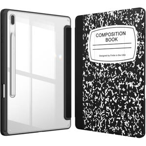 FINTIE Hybrid Slim Case for Samsung Galaxy Tab S8 Plus / S8+ 2022/S7 FE 2021/S7 Plus 2020 12.4 Inch with S Pen Holder, Shockproof Cover with Clear Transparent Back Shell, Auto Wake/Sleep, Composition FINTIE Hybrid Slim Case for Samsung Galaxy Tab S8 Plus / S8+ 2022/S7 FE 2021/S7 Plus 2020 12.4 Inch with S Pen Holder, Shockproof Cover with Clear Transparent Back Shell, Auto Wake/Sleep, Composition