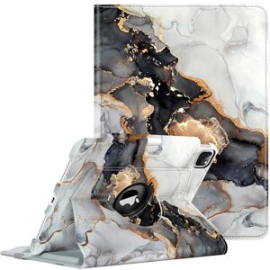 FINTIE Rotating Case Compatible with iPad Pro 11 inch (2022/2021/2020/2018, 4th/3rd/2nd/1st Generation) 360 Degree Swiveling Stand Cover w/Pencil Holder, Auto Wake/Sleep, Cloudy Marble FINTIE Rotating Case Compatible with iPad Pro 11 inch (2022/2021/2020/2018, 4th/3rd/2nd/1st Generation) 360 Degree Swiveling Stand Cover w/Pencil Holder, Auto Wake/Sleep, Cloudy Marble