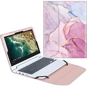 FINTIE Sleeve Case for 11.6" Lenovo Chromebook Flex 3 / Lenovo Chromebook C330 Premium PU Leather Portfolio Book Cover, Glittering Marble FINTIE Sleeve Case for 11.6" Lenovo Chromebook Flex 3 / Lenovo Chromebook C330 Premium PU Leather Portfolio Book Cover, Glittering Marble