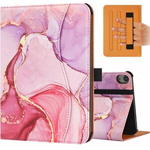 FANRTE iPad Mini 6th Generation Case 8.3 Inch 2021, Premium PU Leather Folio Stand Smart Protective Cover, Multi-Viewing Angles and Auto Wake & Sleep Function for iPad Mini 6th Gen(Pink Marble) FANRTE iPad Mini 6th Generation Case 8.3 Inch 2021, Premium PU Leather Folio Stand Smart Protective Cover, Multi-Viewing Angles and Auto Wake & Sleep Function for iPad Mini 6th Gen(Pink Marble)