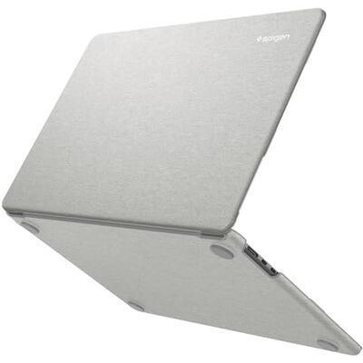 Spigen Urban Fit Case for Macbook Air 13 inch Hard Shell with Premium Knit Texture, Minimalist Design for M5-M1 & Pro/Max Series (2026-2022) Heather Gray Spigen Urban Fit Case for Macbook Air 13 inch Hard Shell with Premium Knit Texture, Minimalist Design for M5-M1 & Pro/Max Series (2026-2022) Heather Gray