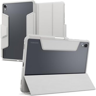 Spigen Ultra Hybrid Pro Case for Samsung Galaxy Tab S11 11 inch Transparent Case with S Pen Holder, Tri-Fold Cover with Stand Function for 2025 model Gray Spigen Ultra Hybrid Pro Case for Samsung Galaxy Tab S11 11 inch Transparent Case with S Pen Holder, Tri-Fold Cover with Stand Function for 2025 model Gray