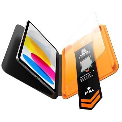 Spigen AlignMaster T 1P Screen Protector for iPad 11th Gen A16 2025 11inch 10th Gen A14 2022 10.9 inch, 10H+ Hardness Tempered Glass, Easy Installation Kit, Case-Friendly, Touch Responsive Spigen AlignMaster T 1P Screen Protector for iPad 11th Gen A16 2025 11inch 10th Gen A14 2022 10.9 inch, 10H+ Hardness Tempered Glass, Easy Installation Kit, Case-Friendly, Touch Responsive
