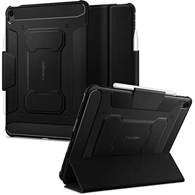 Spigen Rugged Armor Pro Case Compatible with iPad Air 11 inch 8th M4 (2026), 7th M3 (2025), 6th M2 (2024) / iPad Air 10.9 inch 5th (2022), 4th generation (2020) Black Spigen Rugged Armor Pro Case Compatible with iPad Air 11 inch 8th M4 (2026), 7th M3 (2025), 6th M2 (2024) / iPad Air 10.9 inch 5th (2022), 4th generation (2020) Black