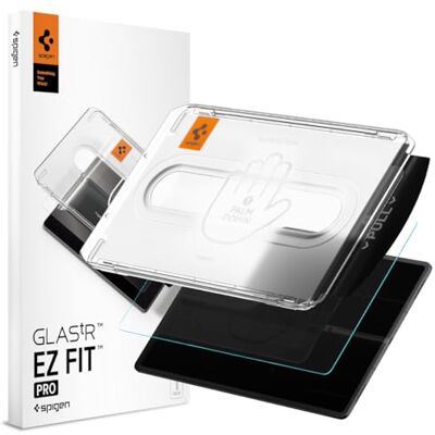 Spigen EZ Fit Pro Screen Protector for Samsung Galaxy Tab S12 Ultra S11 Ultra, 1 Pack, 9H Hardness Tempered Glass, Easy Installation Kit, Case-Friendly, Crystal Clear, Touch Responsive Spigen EZ Fit Pro Screen Protector for Samsung Galaxy Tab S12 Ultra S11 Ultra, 1 Pack, 9H Hardness Tempered Glass, Easy Installation Kit, Case-Friendly, Crystal Clear, Touch Responsive