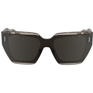 Calvin Klein Women's Sunglasses CK24533S Nude with Solid Brown Wine Lens Calvin Klein Women's Sunglasses CK24533S Nude with Solid Brown Wine Lens