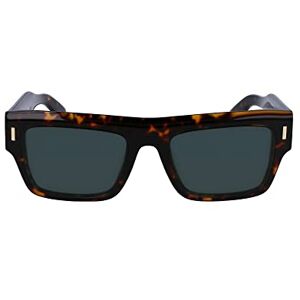 Calvin Klein Unisex Adult Sunglasses CK23504S Dark Havana with Solid Green Lens Calvin Klein Unisex Adult Sunglasses CK23504S Dark Havana with Solid Green Lens