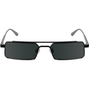 Calvin Klein Unisex Adult Sunglasses CK24111S Matte Black with Solid Grey Lens Calvin Klein Unisex Adult Sunglasses CK24111S Matte Black with Solid Grey Lens