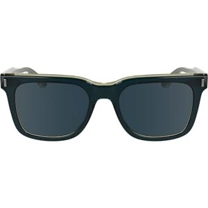 Calvin Klein Men's Sunglasses CK24536S Petrol/Smoke with Solid Blue Lens Calvin Klein Men's Sunglasses CK24536S Petrol/Smoke with Solid Blue Lens