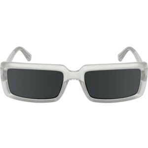 Calvin Klein Unisex Adult Sunglasses CKJ24622S Clear with Solid Grey Lens Calvin Klein Unisex Adult Sunglasses CKJ24622S Clear with Solid Grey Lens