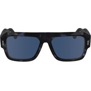 Calvin Klein Unisex Adult Sunglasses CK24501S Blue Havana with Solid Blue Lens Calvin Klein Unisex Adult Sunglasses CK24501S Blue Havana with Solid Blue Lens