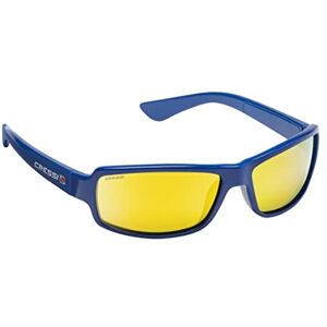 Cressi Ninja Flexible Sunglasses Men's Flexible Polarized Sunglasses One Size, Royal-Mirrored Lens Orange Cressi Ninja Flexible Sunglasses Men's Flexible Polarized Sunglasses One Size, Royal-Mirrored Lens Orange