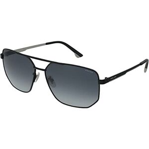 Police Men's Synth 1 Sunglasses, Total SEMI MATT Black, 61 Police Men's Synth 1 Sunglasses, Total SEMI MATT Black, 61