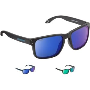 Cressi Unisex Blaze Sunglass Matt Black/Mirrored Lens Blue, One Size Cressi Unisex Blaze Sunglass Matt Black/Mirrored Lens Blue, One Size