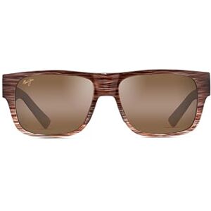 Maui Jim Sunglasses, Hcl Keahi Brown Stripe, 56/17/145 Maui Jim Sunglasses, Hcl Keahi Brown Stripe, 56/17/145
