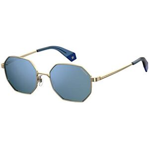 Polaroid Unisex Adults PLD 6067/S Sunglasses, Multicolour (Gold Blue), 53 Polaroid Unisex Adults PLD 6067/S Sunglasses, Multicolour (Gold Blue), 53