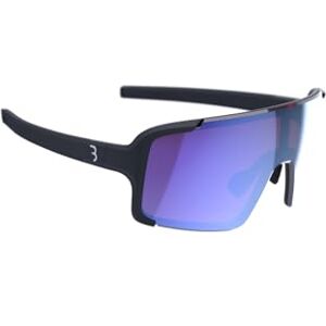 BBB Cycling Glasses Sports Glasses High Contrast Cycling Sunglasses Men and Women 100% UV Protection Gravel Bike Road Bike & MTB Chester FLUX Glossy Black Blue BSG-74 BBB Cycling Glasses Sports Glasses High Contrast Cycling Sunglasses Men and Women 100% UV Protection Gravel Bike Road Bike & MTB Chester FLUX Glossy Black Blue BSG-74